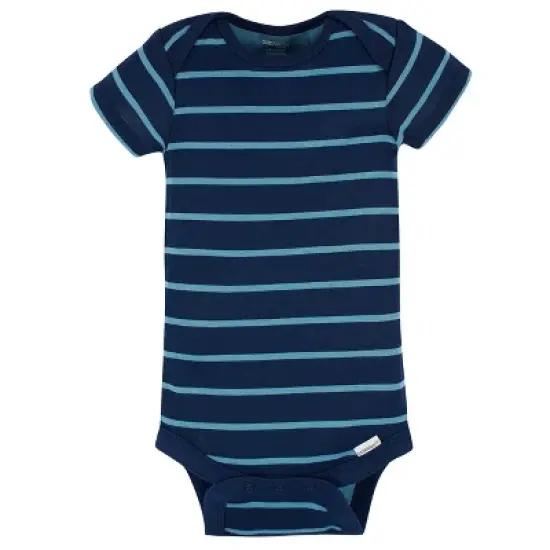 Gerber Baby Boys' Short Sleeve Onesies&reg; Bodysuits, 8-Pack image {4}