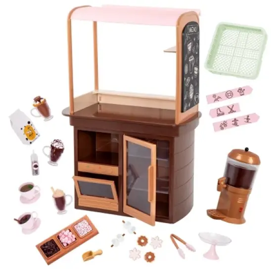Our Generation Hot Chocolate Stand for 18" Dolls - Choco-tastic image {6}
