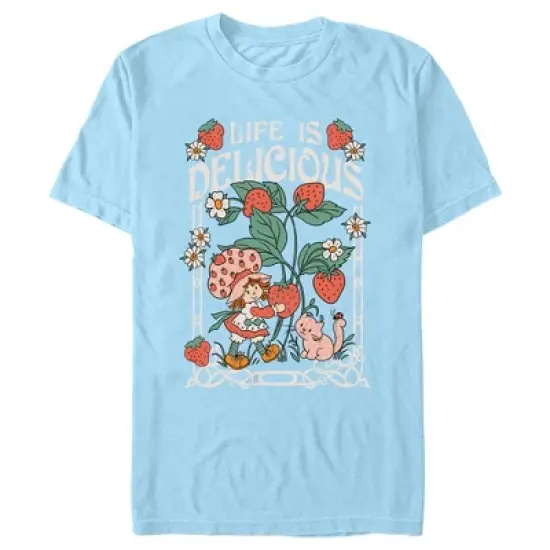 Men's Strawberry Shortcake Life is Delicious T-Shirt image {3}