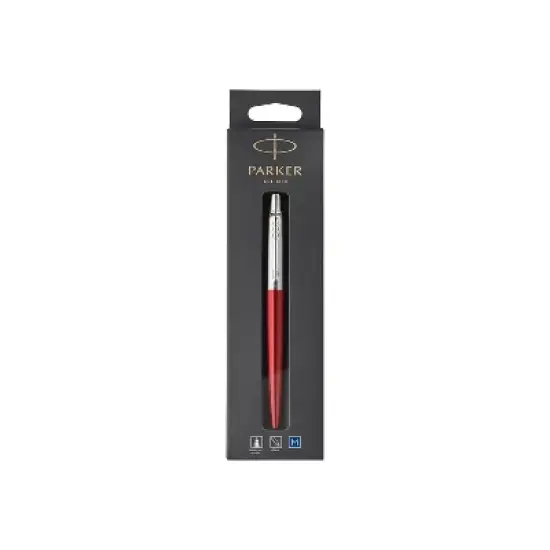 Parker Jotter Kensington Red CT Retractable Ballpoint Pen Medium Point Blue Ink (1953241) image {2}