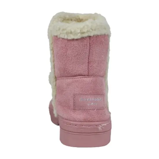Rampage Girl's Winter Boots with Faux Fur Lined Shearling Trim Minimalist Boots for Girls with Fur - Winter Boots for Girls image {6}