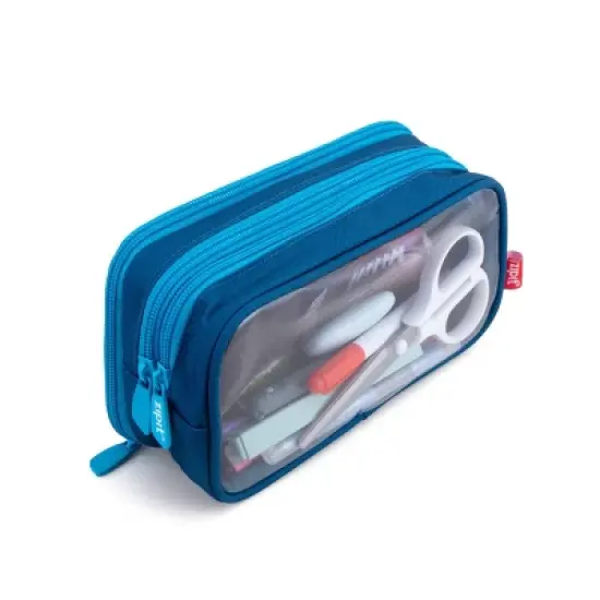 ZIPIT 3 Pocket Pencil Case Pouch image {1}