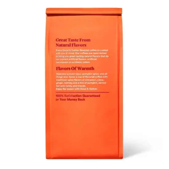 Naturally Flavored PUMPKIN SPICE Light Roast Ground Coffee - 12oz - Good & Gather&trade; image {2}