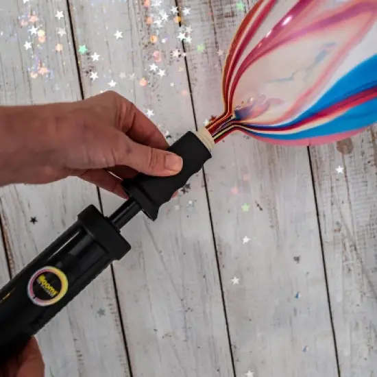 5ct illooms LED Light Up Marble Balloon: Multicolor Latex for Birthday Parties, Includes Batteries, Ages 8+ image {5}