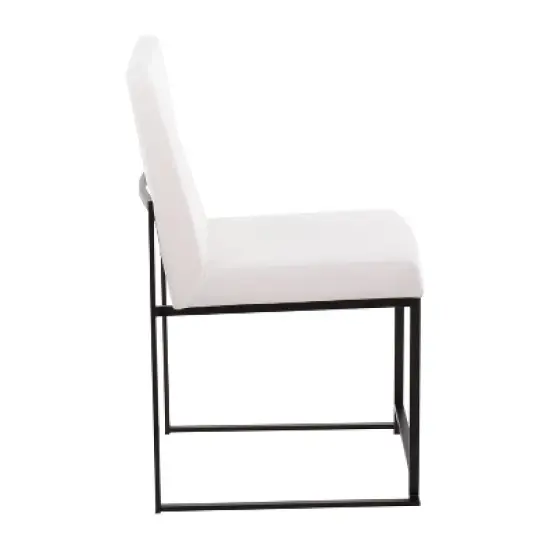 Set of 2 High Back Fuji Dining Chairs image {3}