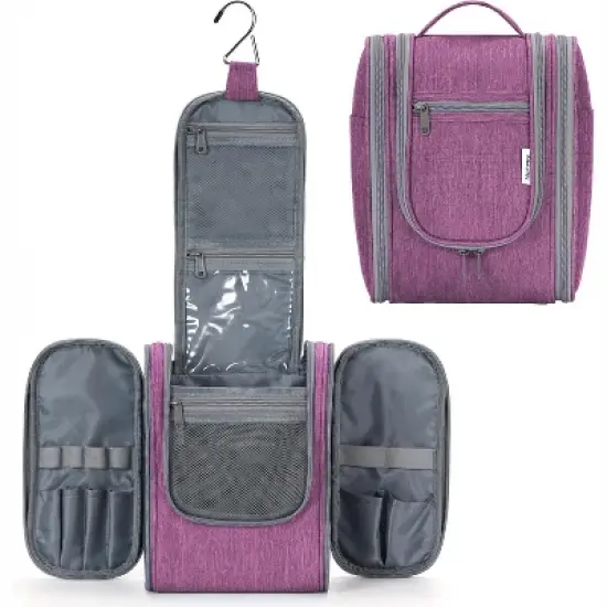 Narwey Small Hanging Toiletry Bag Women Travel Makeup Bag Organizer Toiletries Bag image {2}