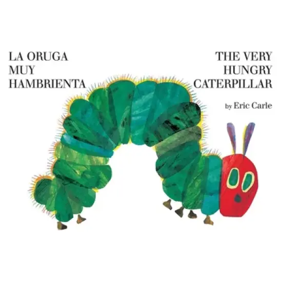 The Very Hungry Caterpillar/La oruga muy hambrienta (Bilingual Edition) (Board Book) by Eric Carle image {2}