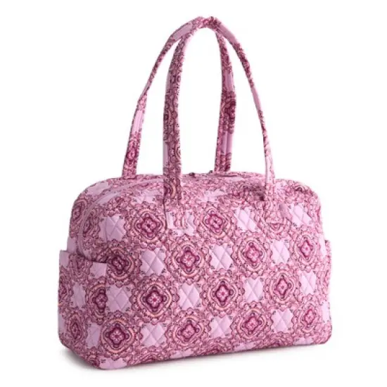 Vera Bradley Women's Outlet Cotton Weekender Travel Bag image {8}
