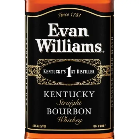 Evan Williams Bourbon Whiskey - 750ml Bottle image {9}
