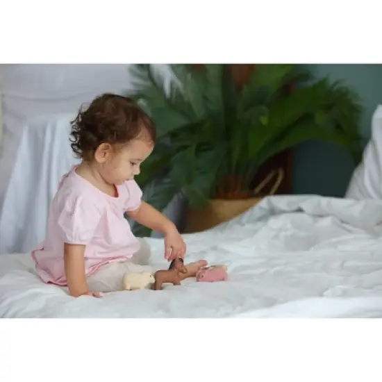 Plantoys| Farm Animals Wooden Figure Set image {3}