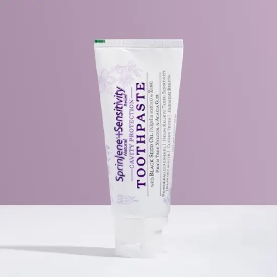 SprinJene Natural CP Sensitive Relief Toothpaste - 3.5oz image {3}