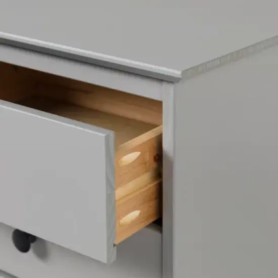 Stiva Classic Mid-Century Modern 3 Drawer Nightstand - Saracina Home image {15}