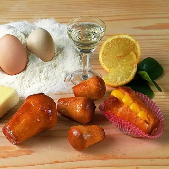 Silikomart Silicone Bakeware Baba 3.1 Oz, 2.17" Diam. x 2.36" Deep, 8 Cavities image {2}