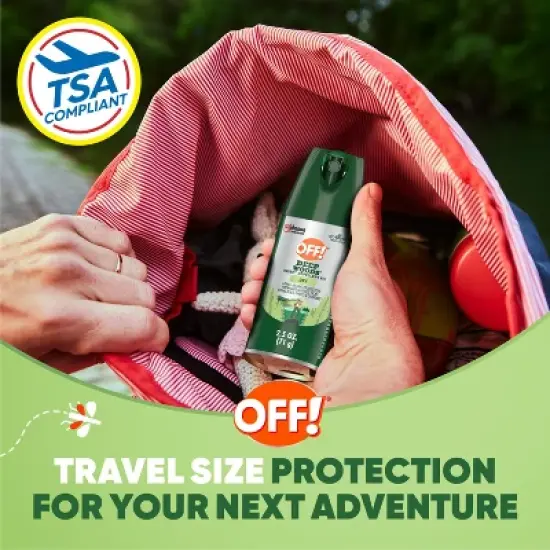 OFF! Deep Woods Mosquito Repellent Bug Spray Travel Size - 2.5oz image {1}