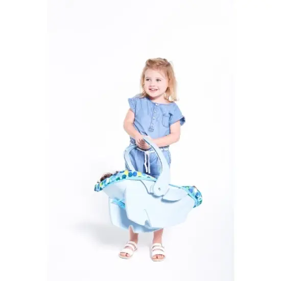 Joovy Baby Doll Car Seat - Blue Dot image {5}