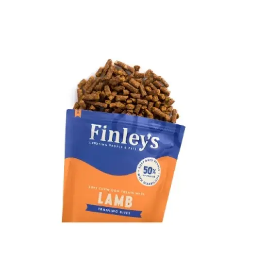 Finley's All Natural Soft Training Bite Variety Pack Chewy with Salmon, Duck, Turkey and Lamb Flavor Dog Treats - 4pk/64oz image {4}