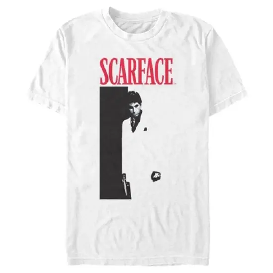Men's Scarface Classic Poster T-Shirt image {3}