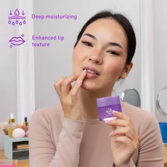 Lip Sleeping Mask Collection Bundle: Cherry Blossom & Berries + Gummy Bear & Fresh Mint image {1}