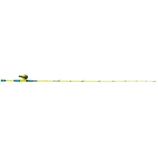 ProFISHiency 6' High-VIS Spincast Combo - Yellow/Blue image {3}