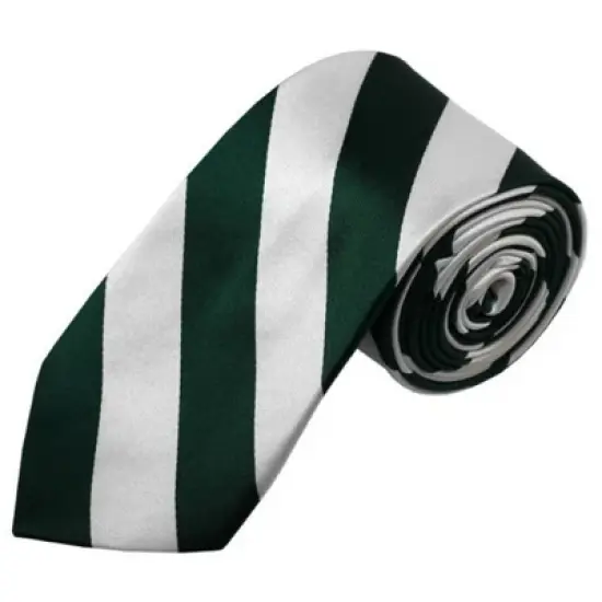 Men's 2.75 W And 58 L Inch With 0.75 Inch Stripe Width College Stripe Slim Woven Necktie image {13}