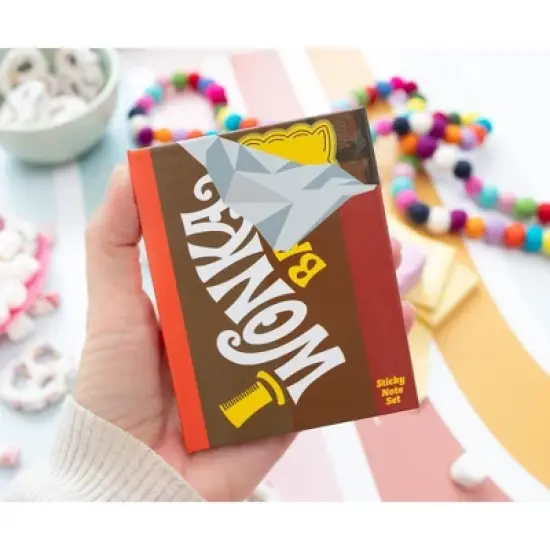 Willy Wonka Chocolate Bar Icons Sticky Note and Tab Box Set image {4}