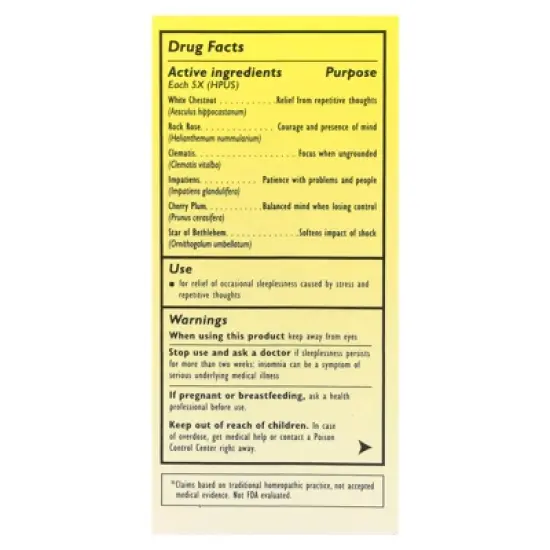 Bach Rescue Sleep&reg; Spray, 0.7 fl oz (20 ml) image {2}