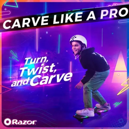 Razor Ripstik Mini DLX Lightshow Skateboard - Black image {4}