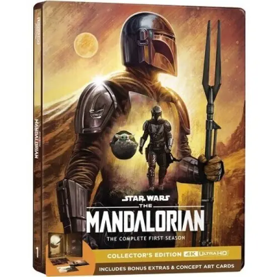 The Mandalorian: The Complete First Season (Steelbook) (Steelbook) (4K/UHD)(2019) image {2}