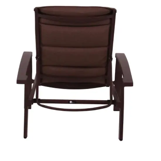 Courtyard Casual Madison Padded Sling Chaise Lounge  Price is for 2 Chaise Lounges Alum frame in powder coating  12pcs/stack image {8}