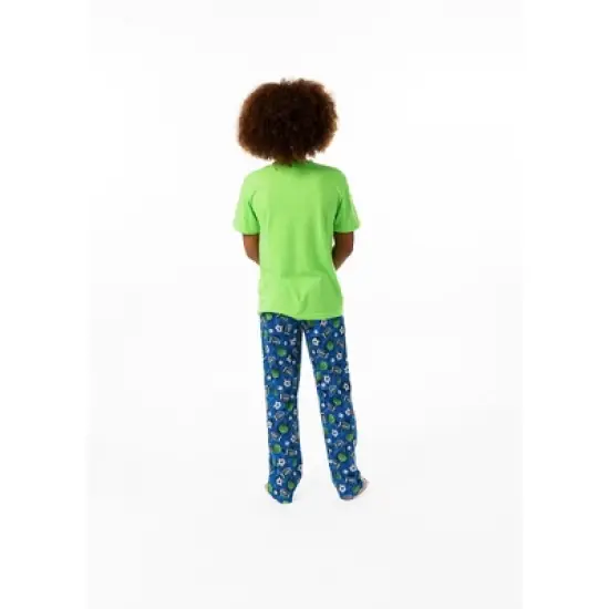 Sleep On It Boys Push Limits 2-Piece Pajama Sleep Pants Set image {2}