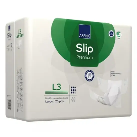 Abena Slip Premium L3 Adult Incontinence Brief L Heavy Absorbency 1000021291, 40 Ct image {1}