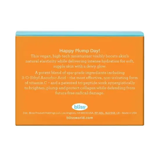 bliss Bright Idea Vitamin C + Tri-Peptide Collagen Protecting & Brightening Moisturizer - 1.7 fl oz image {5}