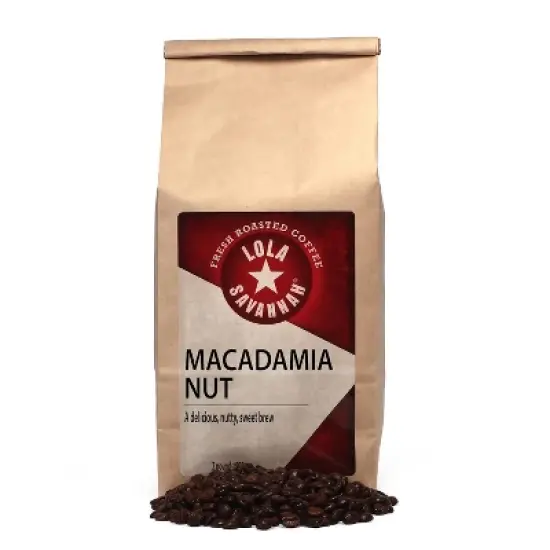 Lola Savannah Macadamia Nut Whole Bean Caffeinated Coffee - 32oz image {8}