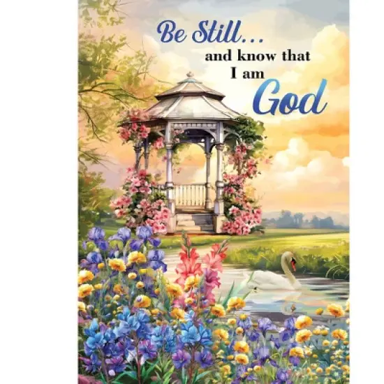 Briarwood Lane Everyday Garden Flag 12x18 For Outdoor Be Still Garden Flag Flags For Outside image {2}