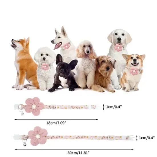 Unique Bargains Dog Collars for Small Dogs 1 Pc image {2}