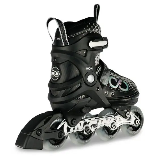 Crazy Skates Alpha Adjustable Inline Skates With Light Up Wheels - Unisex Skates - Available In Two Colors image {1}
