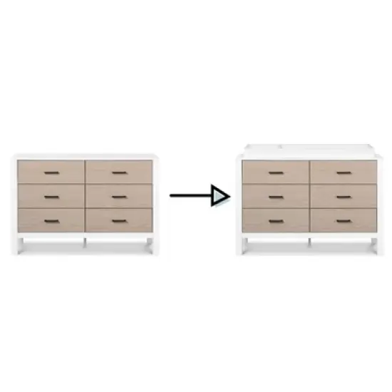 Carter's by Davinci Radley 6-Drawer Dresser image {5}