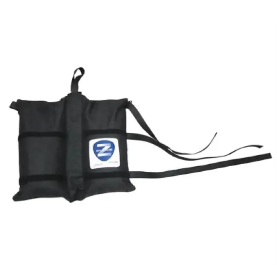 Z-Shade 10 x 10 Foot Angled Leg Outdoor Canopy Tent with a Push Button Locking System and Z-Shade 4 Pack of Heavy Duty Leg Weight Bags, Black image {2}