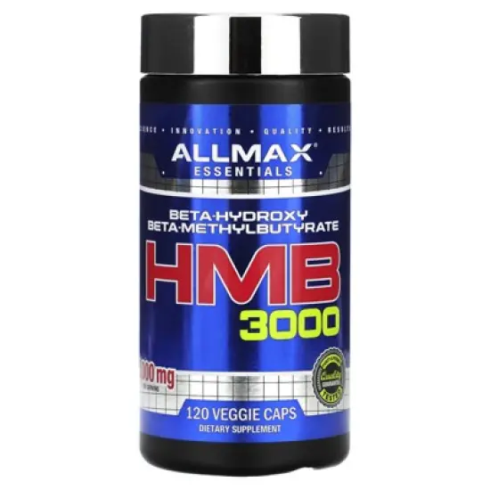 ALLMAX Essentials, HMB 3000, 120 Veggie Caps image {3}