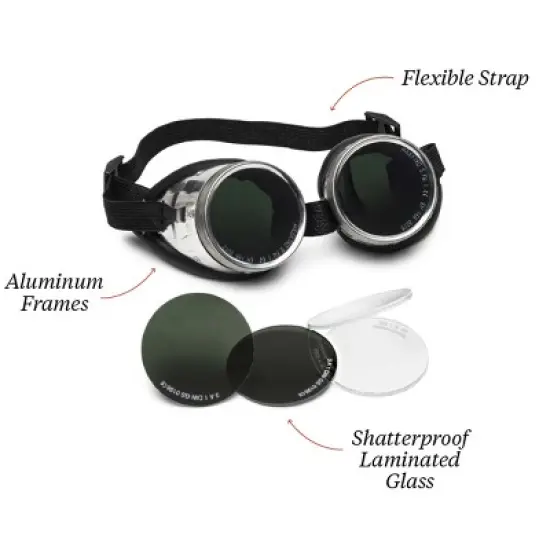 Kings County Tools Welding Glasses Safety Goggles image {2}