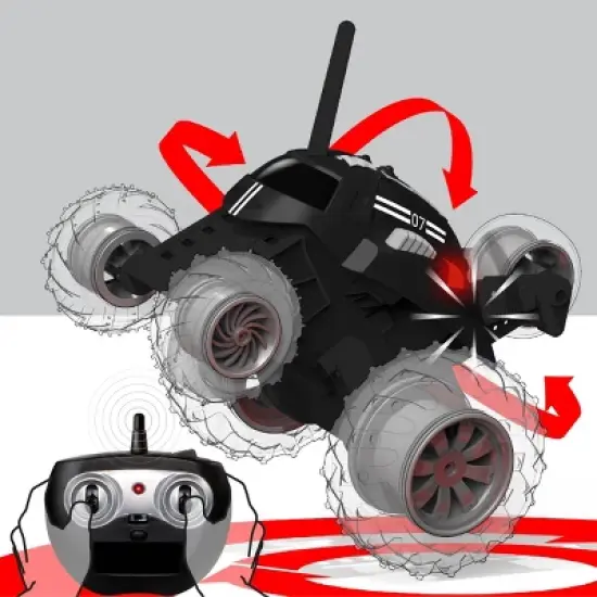 Sharper Image RC Thunder Tumbler - Black image {1}