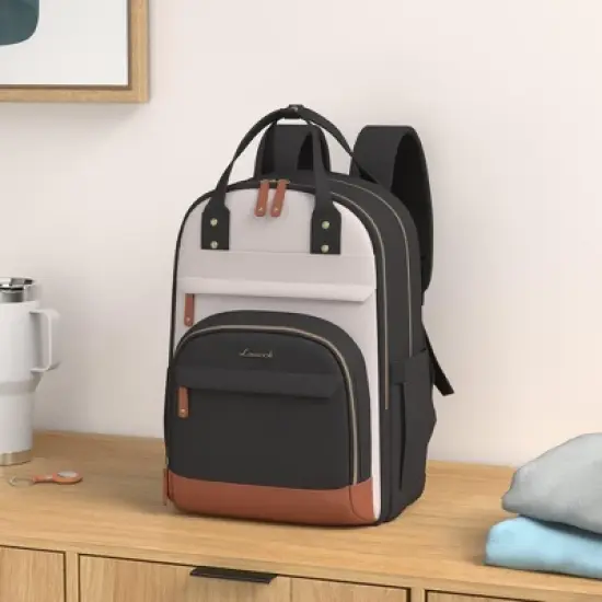 Backpack for Women, Fits 15 Inch Laptop Bag, School Backpacks, Fashion Travel Work Anti-theft Bag image {8}