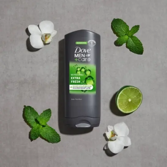 Dove Men+Care Extra Fresh Refreshing Body & Face Wash - Sulfate Free - 18 fl oz image {5}
