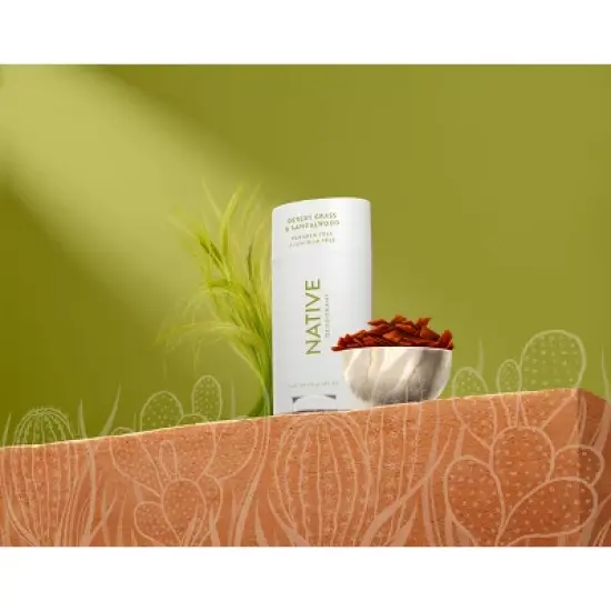 Native Deodorant - Desert Grass & Sandalwood - 2.65oz image {5}
