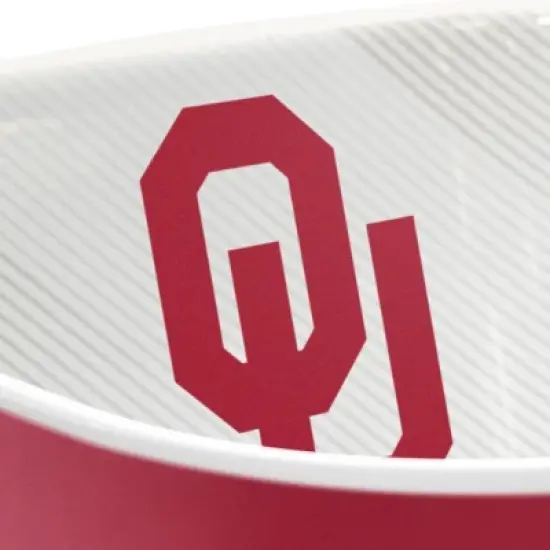 NCAA Oklahoma Sooners Serving Bowl: Melamine Rounded Square Tableware image {2}