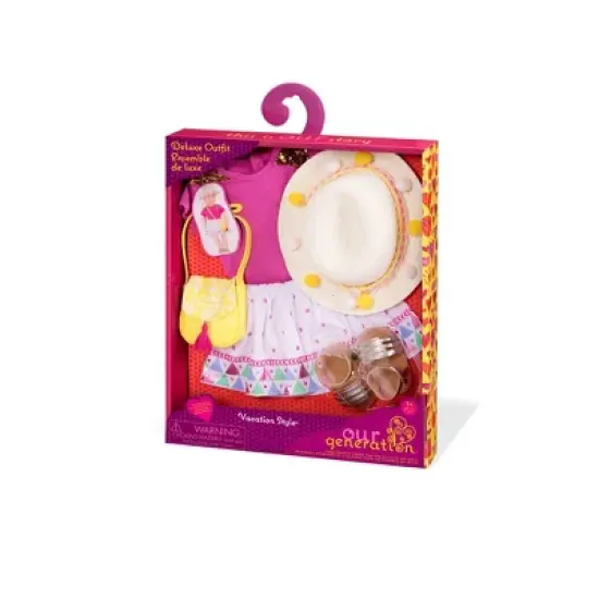 Our Generation Vacation Style Travel Fashion Outfit for 18" Dolls image {2}