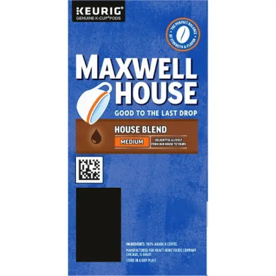 Maxwell House House Blend Medium Roast Coffee Pods - 24ct image {5}