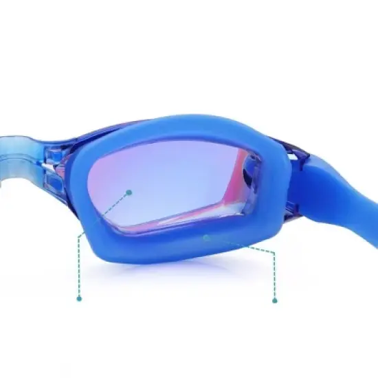 Link Active Swim Goggle With Fast Clasp Technology UV Protection Leak & Fog Proof Wide View Adult/Youth image {7}