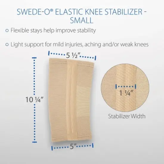 Swede-O Elastic Knee Stabilizer image {1}