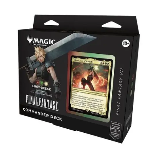 Magic The Gathering: FINAL FANTASY VII Commander Deck- Limit Break image {2}